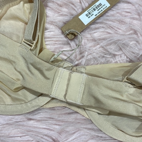 NWT SKIMS NO SHOWMOLDED UNLINED DEMI BRA Sand - Picture 11 of 11